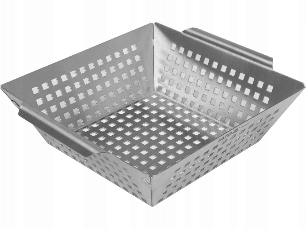 KOSZYK DO GRILLOWANIA, STAL NIERDZEWNA 26x22x7cm Kod producenta YG-20140