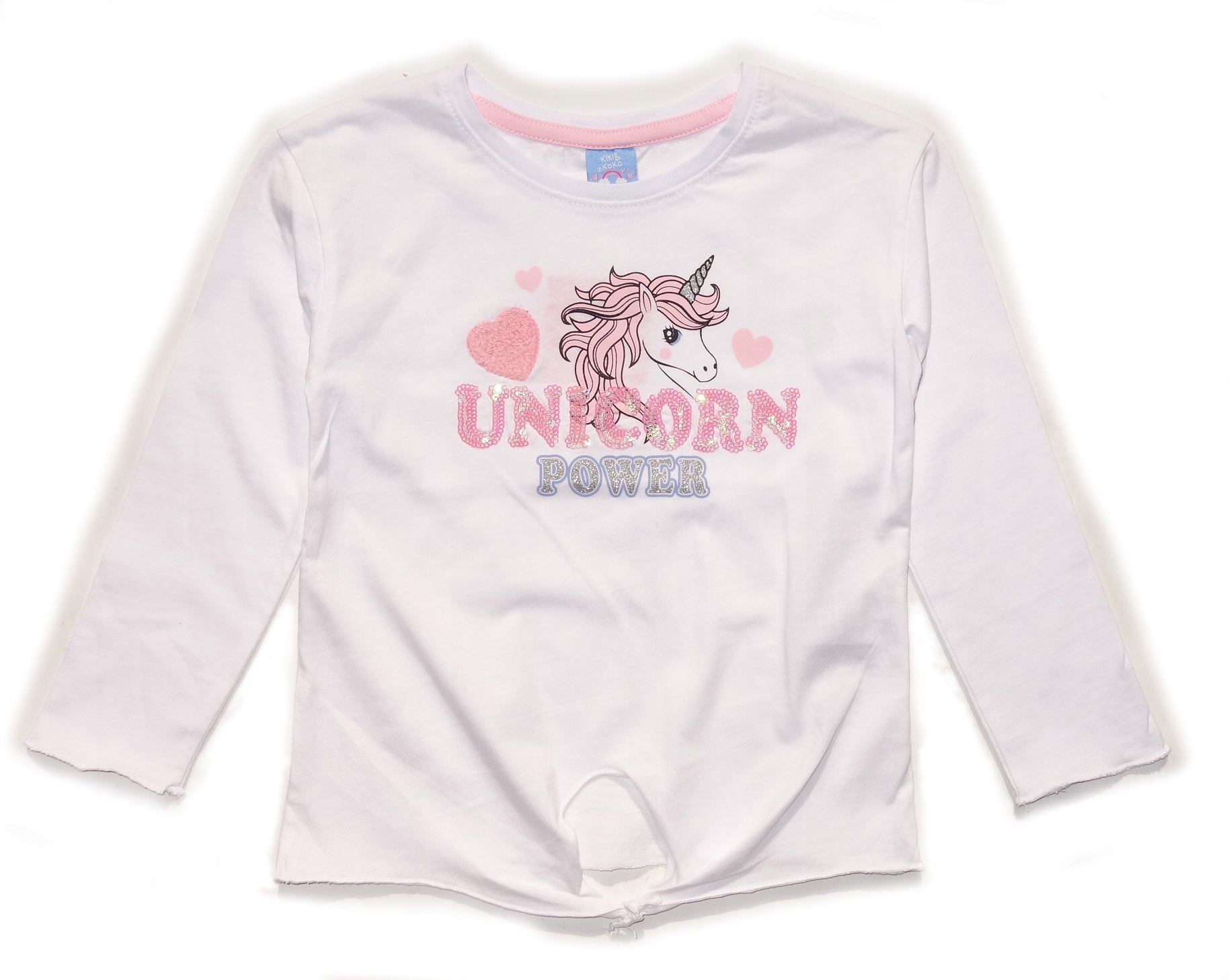

Bluzka Dziewczęca Długi Rękaw Unicorn Cekiny 98