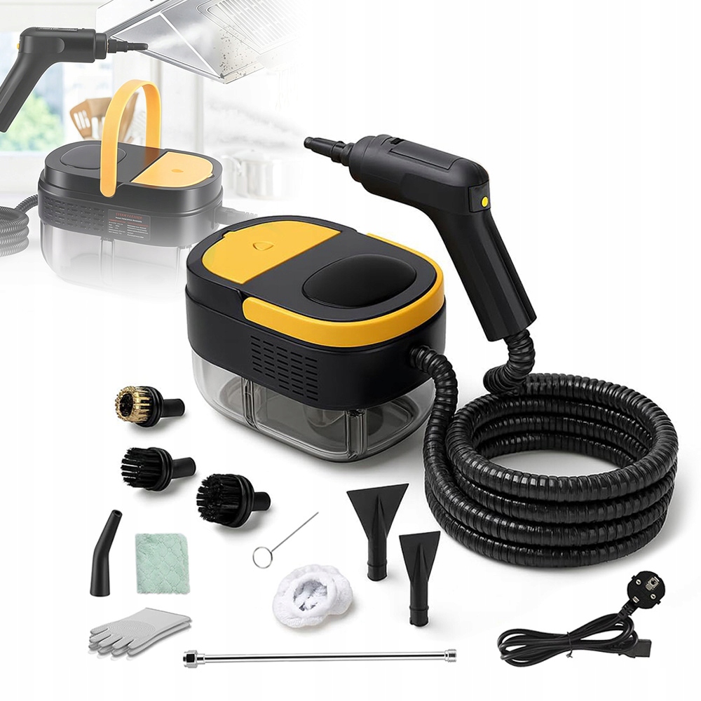Parní Čistič Oken Parní Čistič 1.5 M Parní Hadice 1600 ML 2500 W 3 Bar
