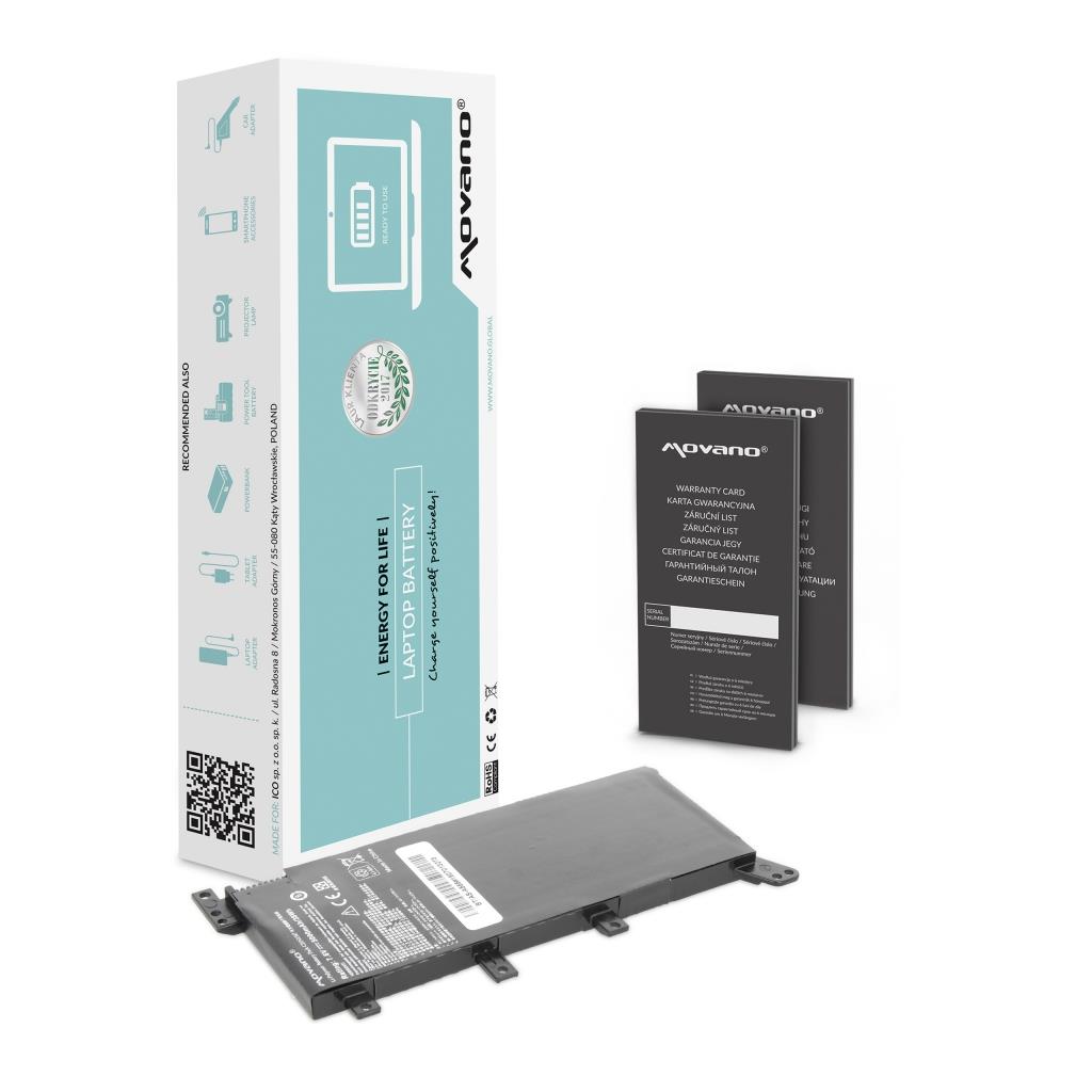 Movano Bateria C21N1347 do Asus A555 F555 K555 - 4900 mAh (36 Wh)