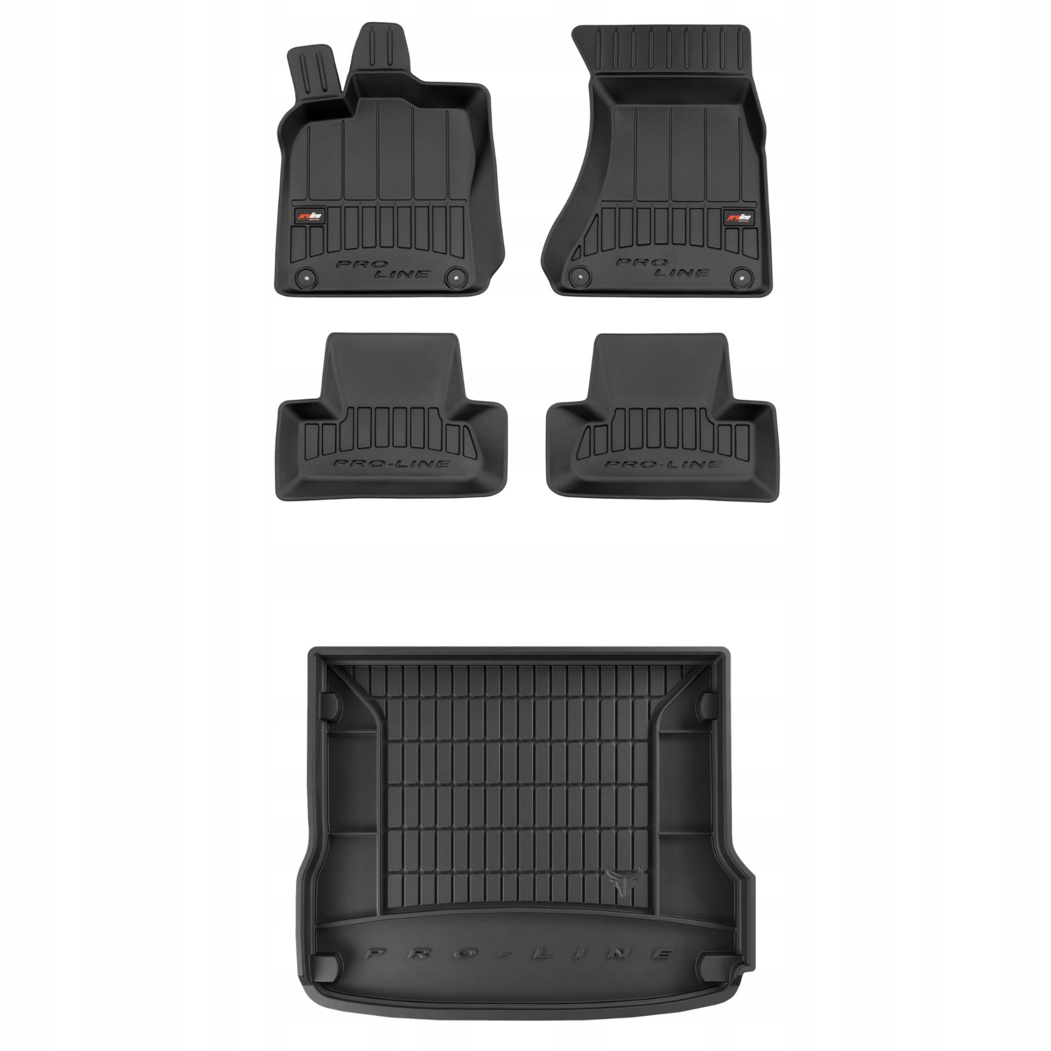 Sada gumových kobercov a rohoží pre Audi Q5 I 2008-16