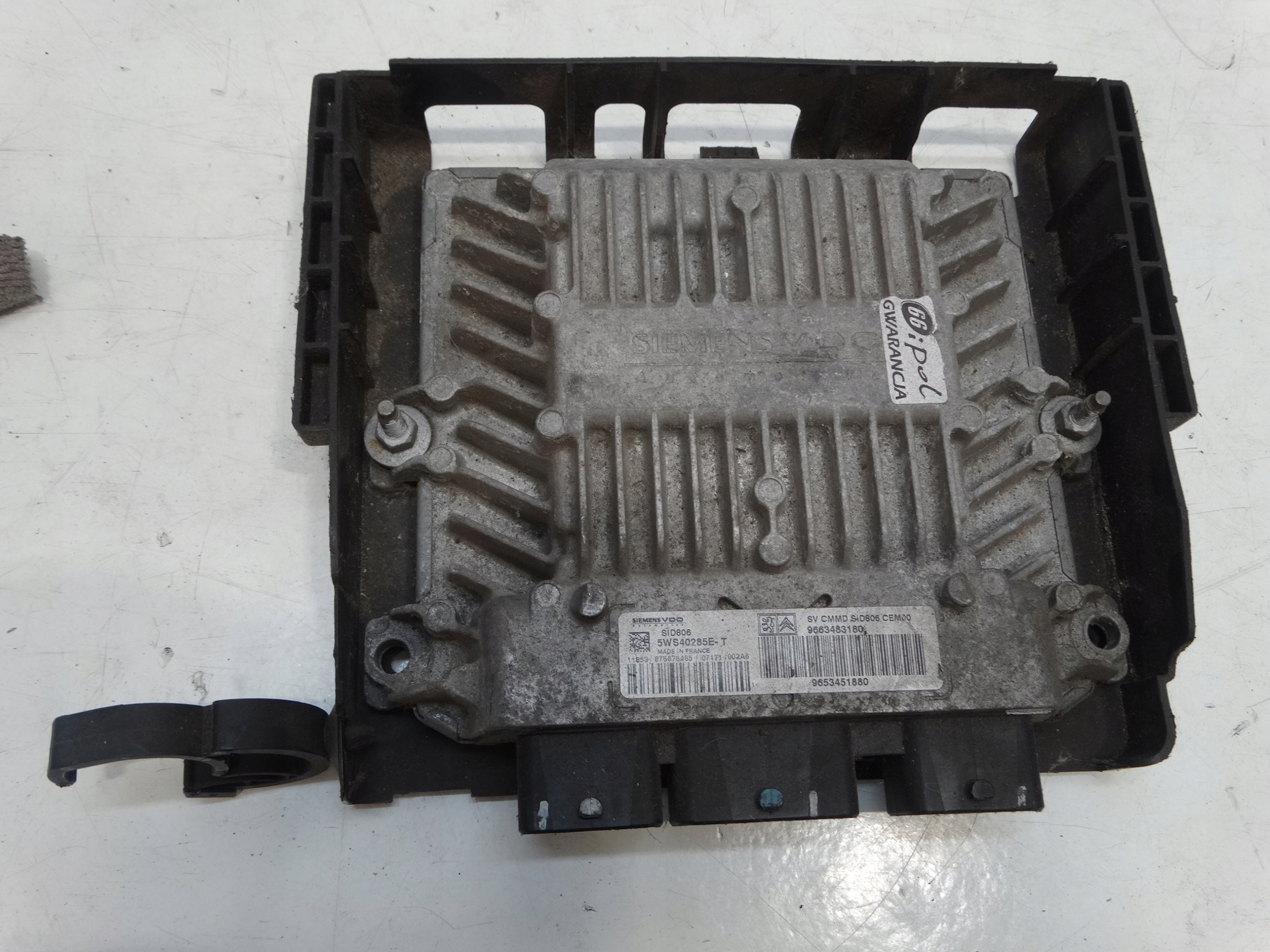 computer Centralina Motore CITROEN C3 e 1.4 HDI 9653451880