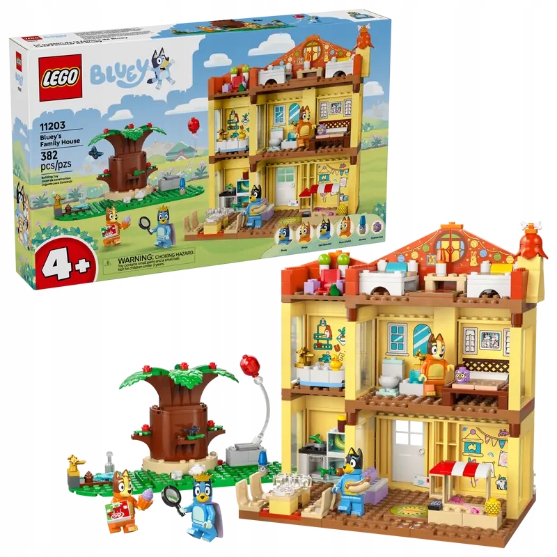 Lego 11203 Bluey Rodinný dům Blue