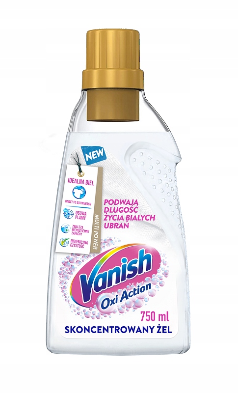 

Vanish Oxi Odplamiacz żel White do bieli 750 ml