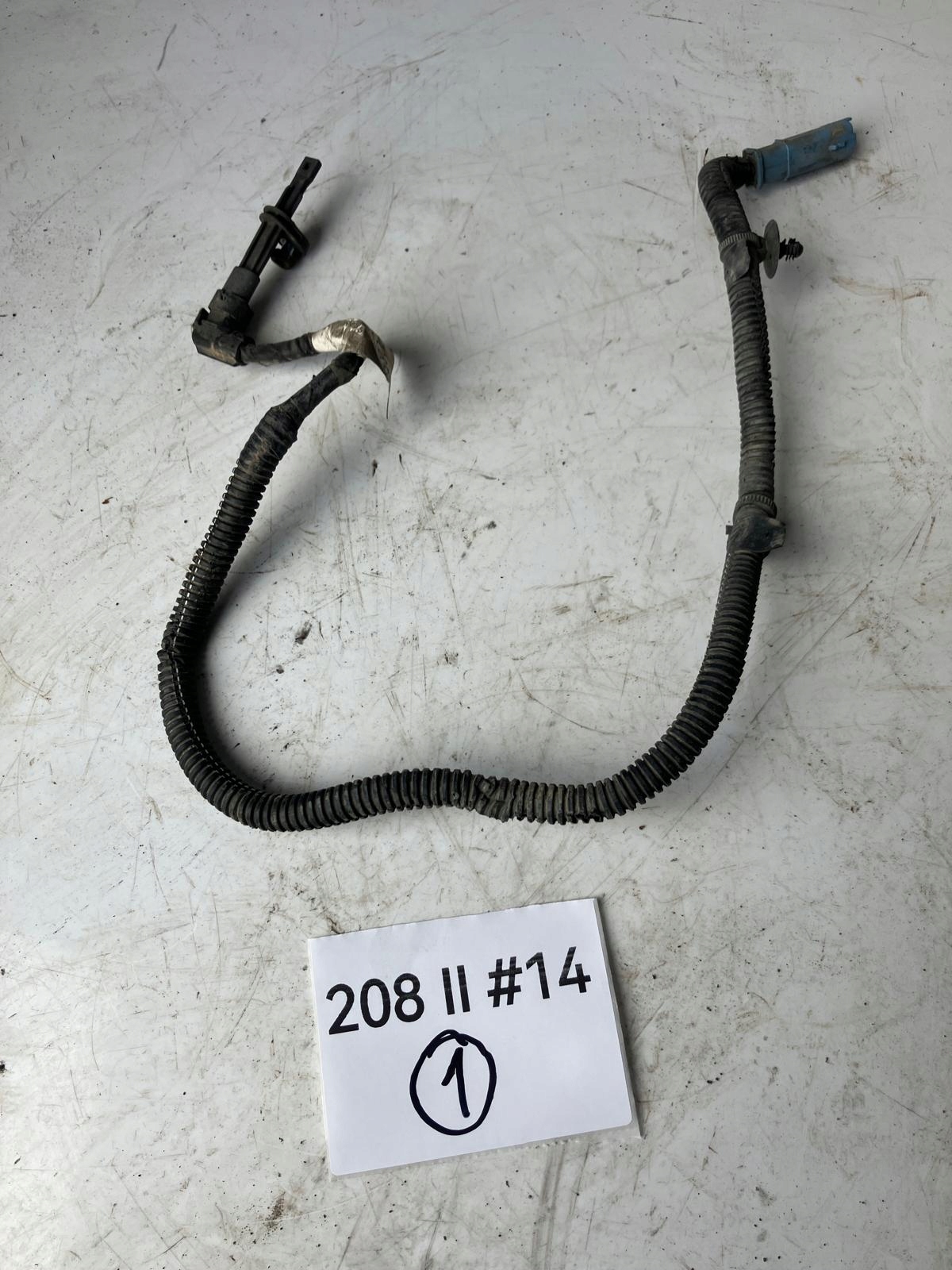 sensor ABS bundle left rear part PEUGEOT 208 II 9841706580 9824474280