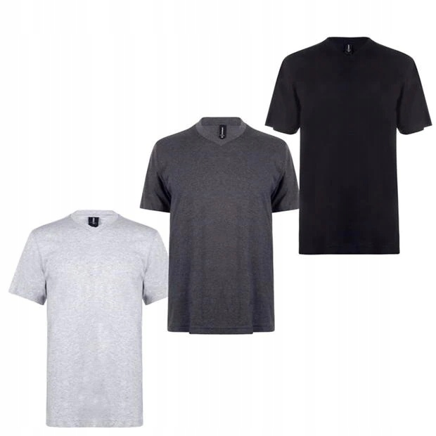 

3x Koszulka Donnay T-shirt V 100%BAWEŁNA XXXXL 4XL