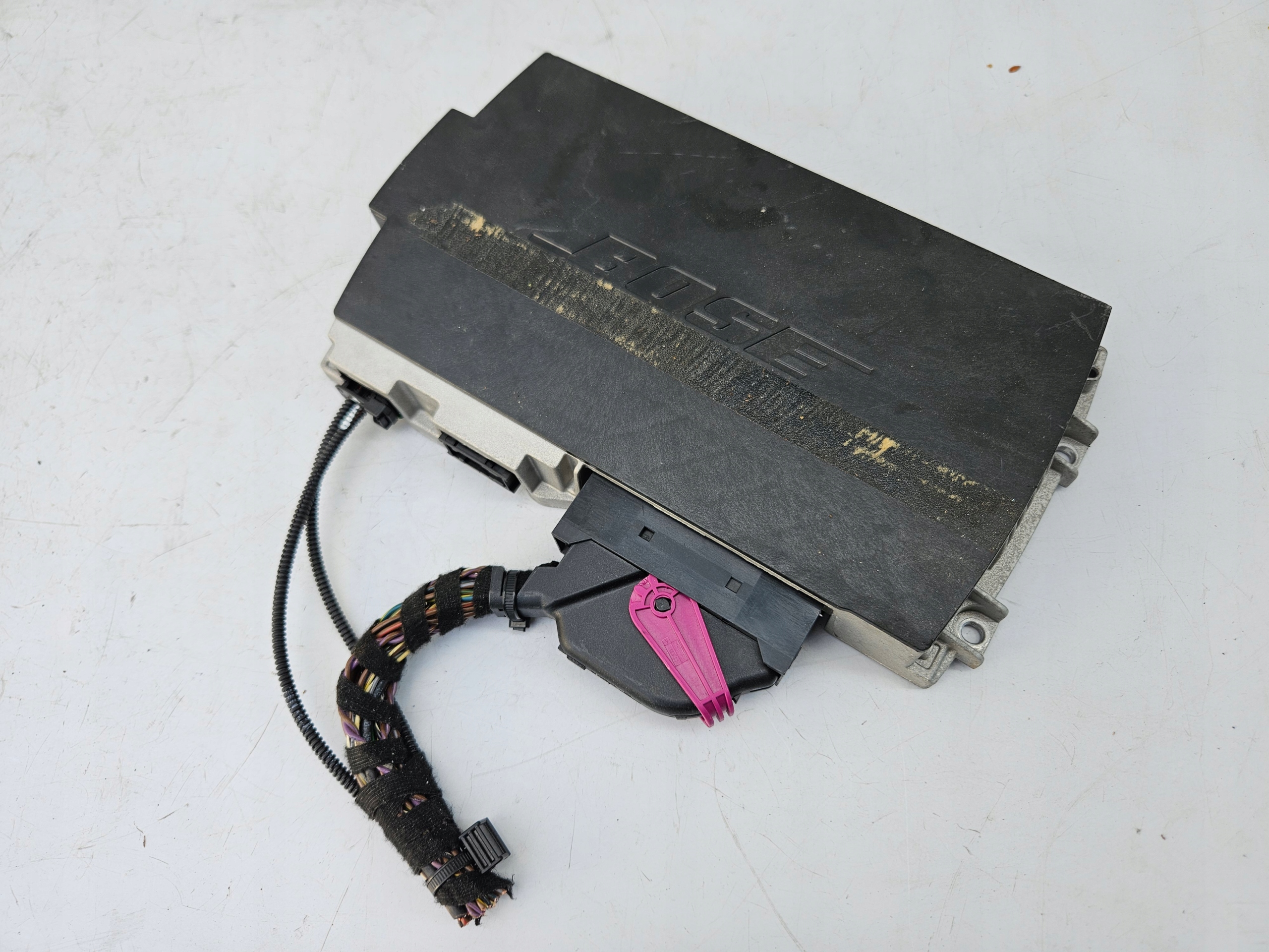 control unit amplifier NAGLOSNIENIA BOSE AUDI A6 C7 A7 4G