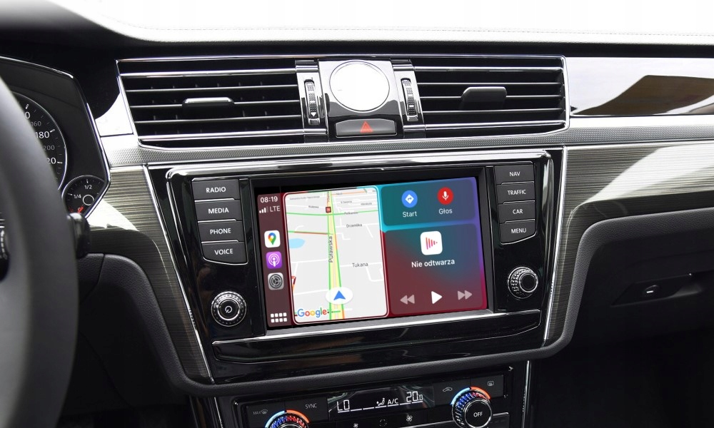 VW APPLE CARPLAY GOLF MK7, PASSAT, POLO Radio brak informacji