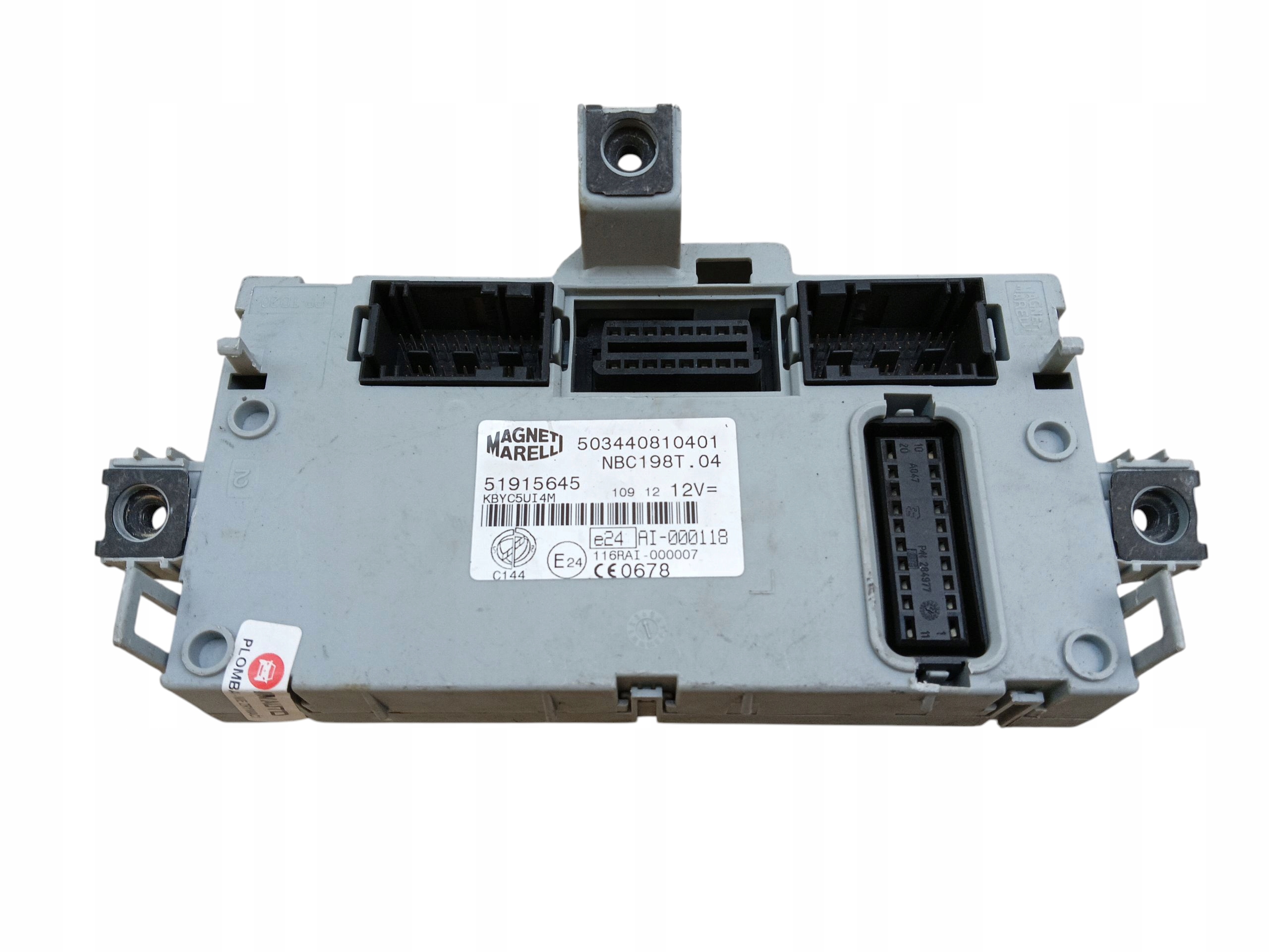 module control unit BCM BSI FIAT BRAVO II 51915645