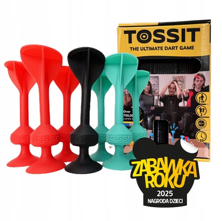 Gra Tossit Pakiet Startowy Recy 7 sztuk czerwony i zielony