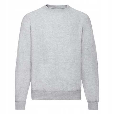 

Bluza męska Raglan Sweat FruitLoom Heather Grey L