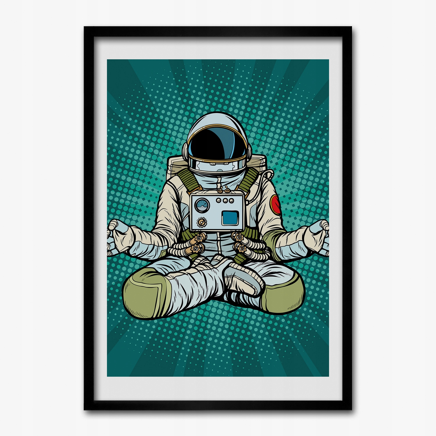 Obraz v ráme na stenu Astronaut pop art 70x100