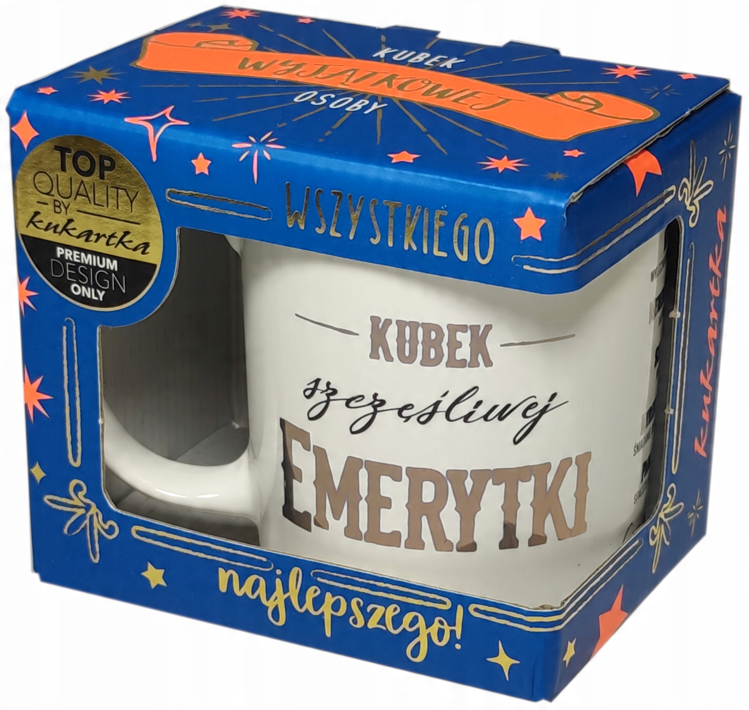 

Kubek Szczęśliwej Emerytki na emeryturę