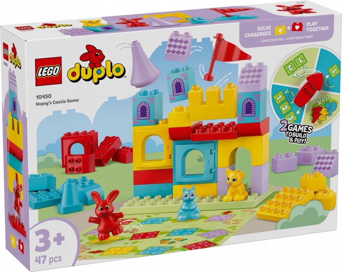 Stavebnice duplo 10450 hra hrad hopsů Lego