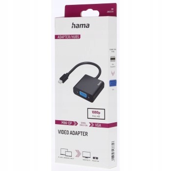HAMA Adapter Mini DisplayPort - VGA Kod producenta 200333