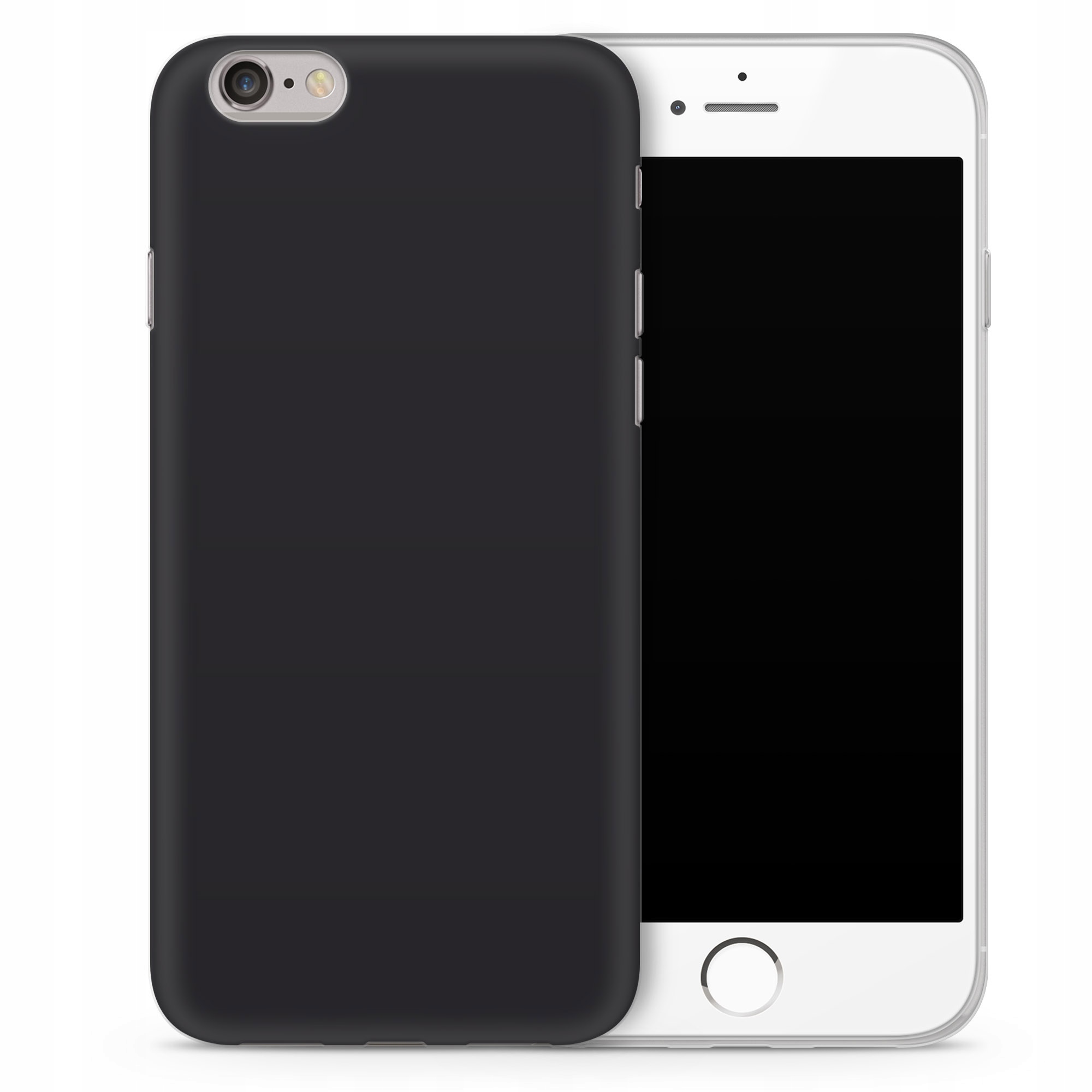 

Etui Black Matt do Iphone 6 6S +szkło Hartowane