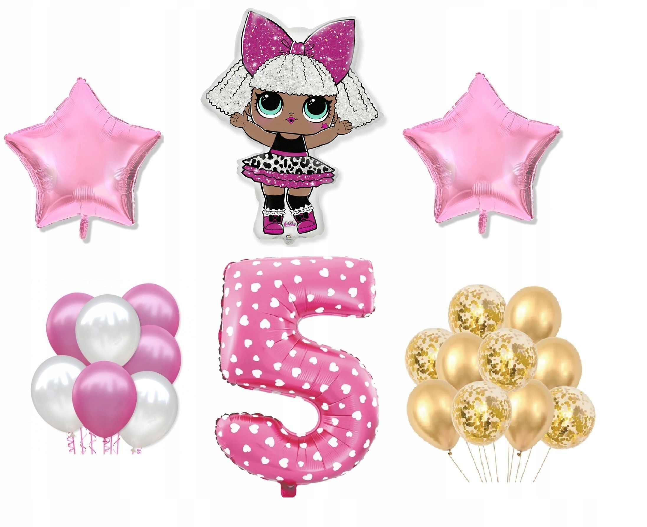 

Mini Zestaw Lol 5 Urodziny