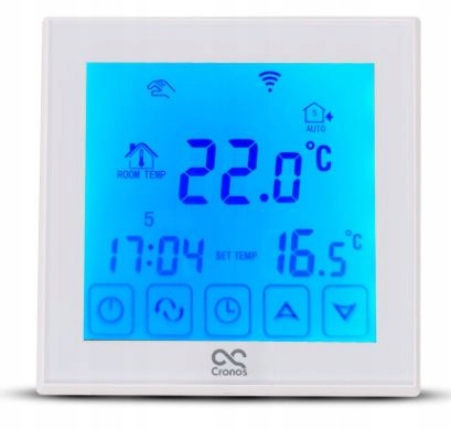 Wifi termostat pro topnou fólii Cronos model 323 senzor