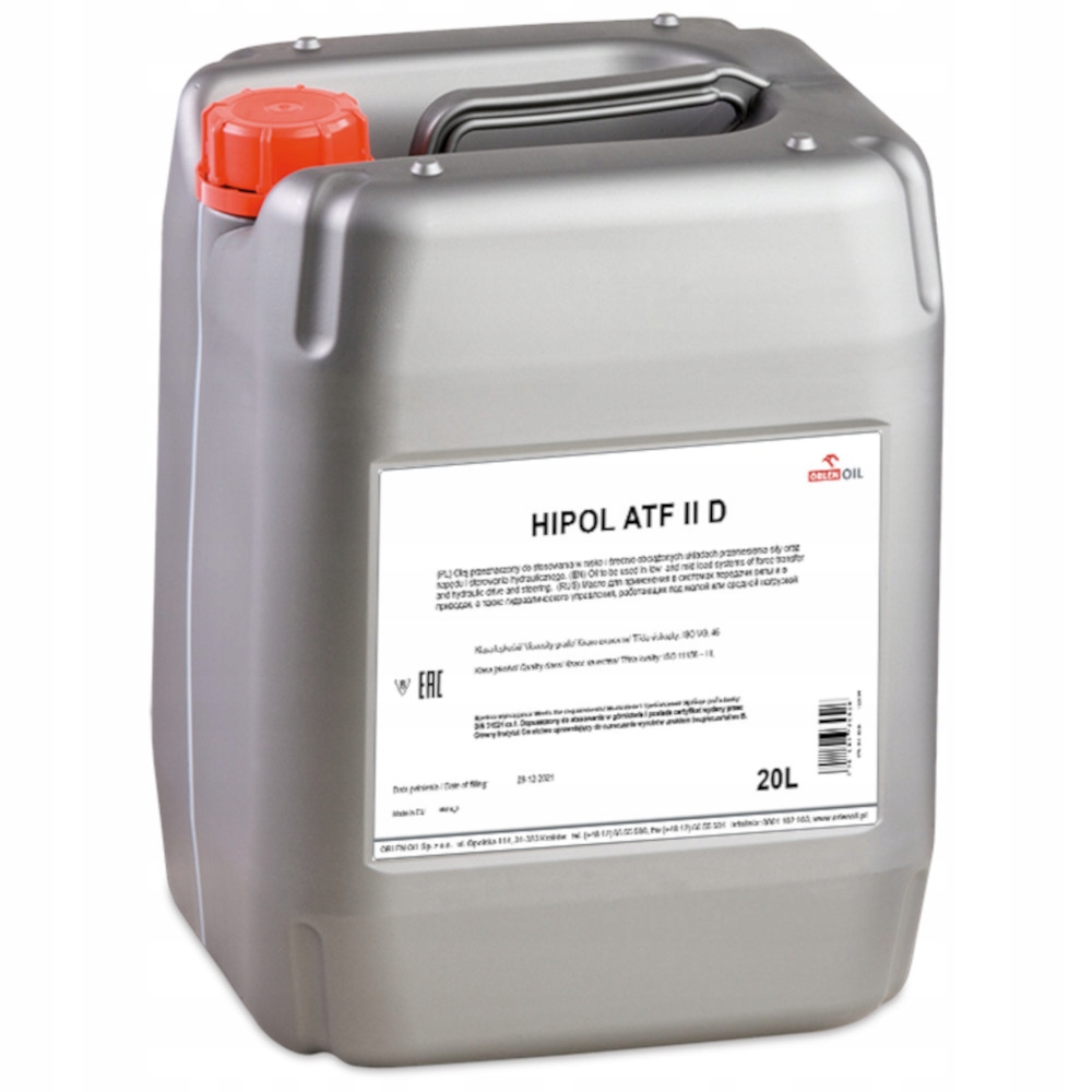 Prevodový olej Orlen Oil Hipol Atf II D 20L