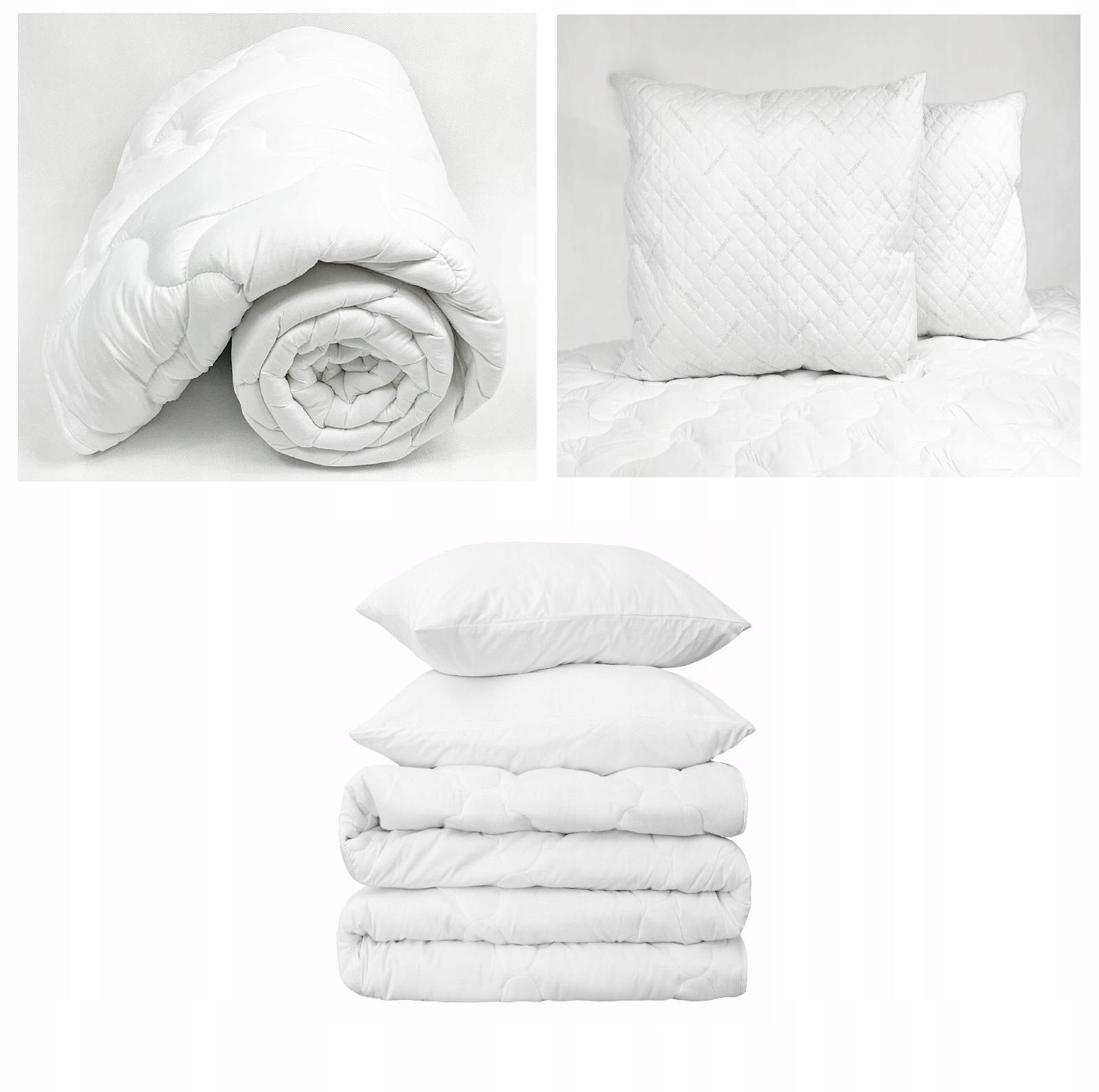 Přikrývka Celoroční Easy Sleep 180 x 200 cm 2 polštáře 70 x 80 cm.