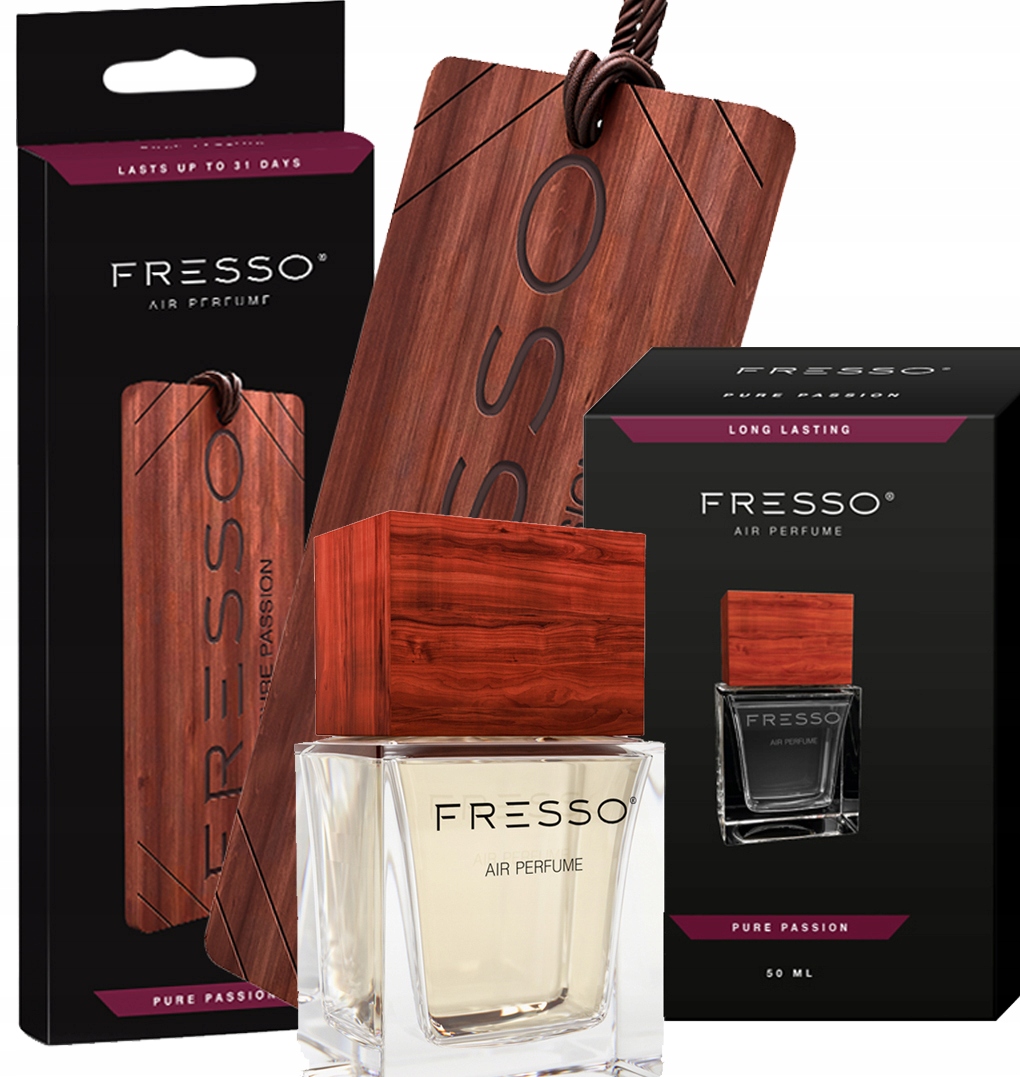 

Zestaw Fresso Pure Passion perfumy zawieszka