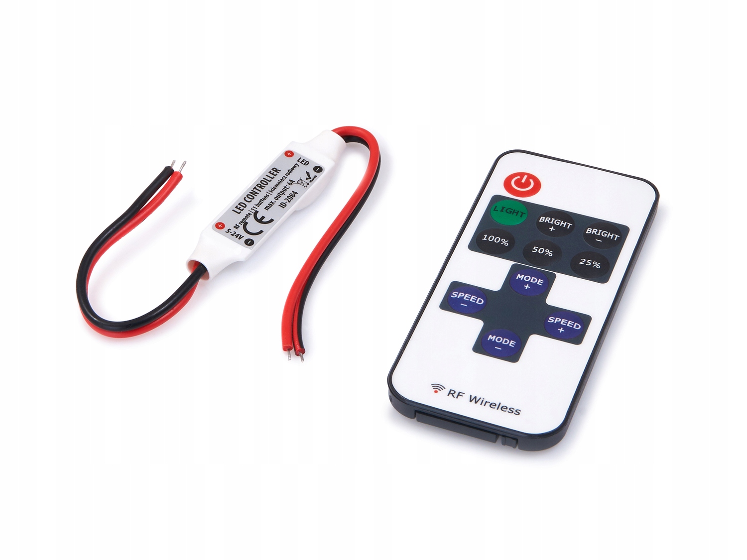 

Sterownik RF-1CH-11v2 Do Taśm Led Jednokolorowych