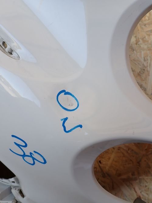 FIAT 500 LIFT 15- front bumper front