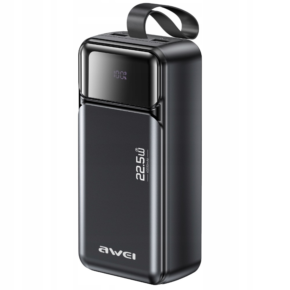 Powerbanka Awei PA-105 40000mAh 22,5W Pd 3xUSB-C černá