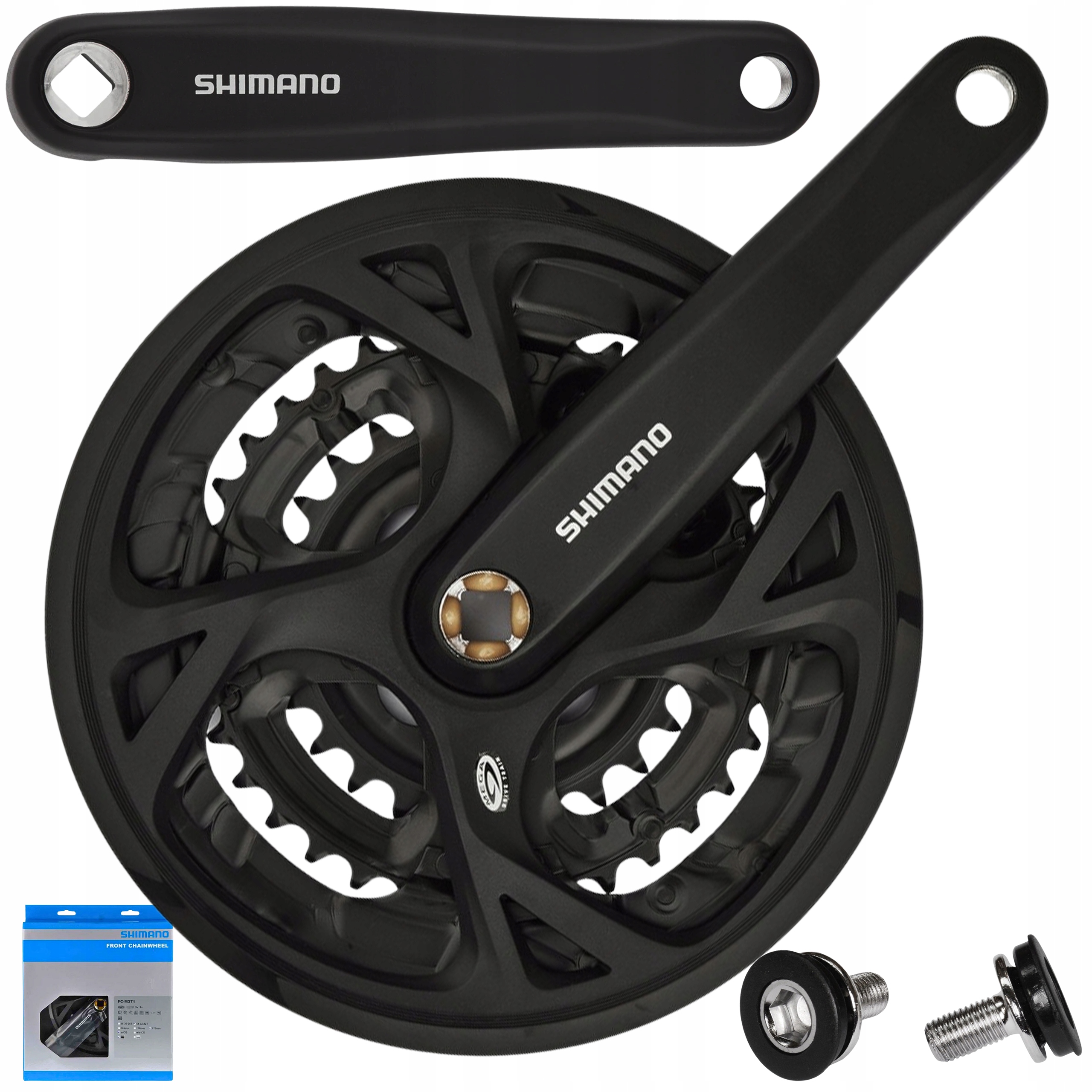 Korba Mechanizm Korbowy Shimano Acera FC-M371 3x9 rz. 44/32/22T 175 mm Box