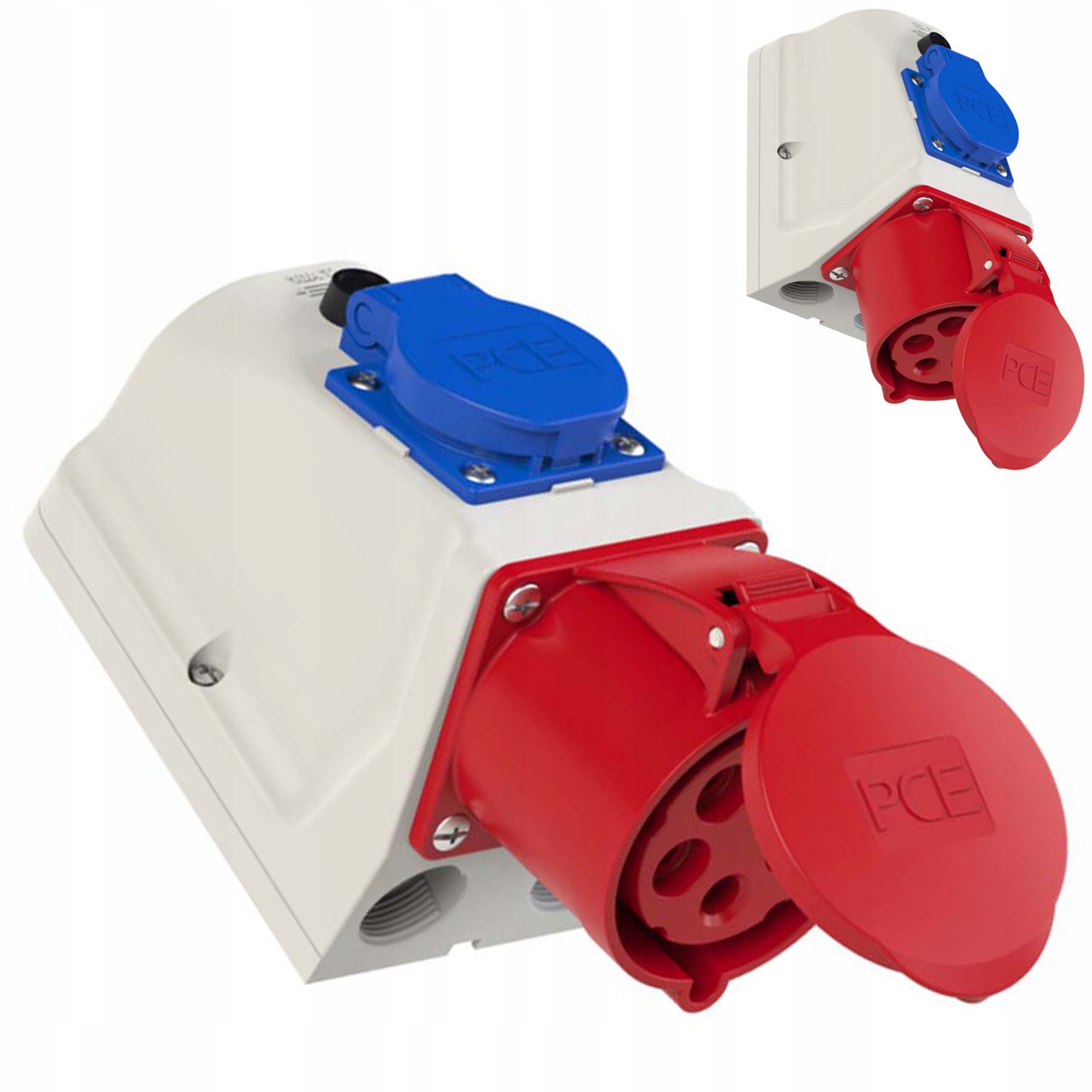 Cee Zásuvka pevná s odpojovačem Kombi 32A 5P Pce