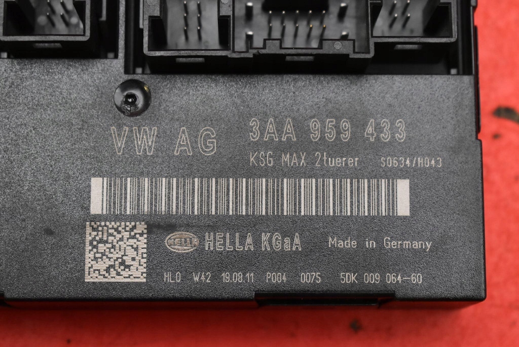 Unité commande confort 3AA959433 VW PASSAT B7 2.0 TDI 140 KM 10-15