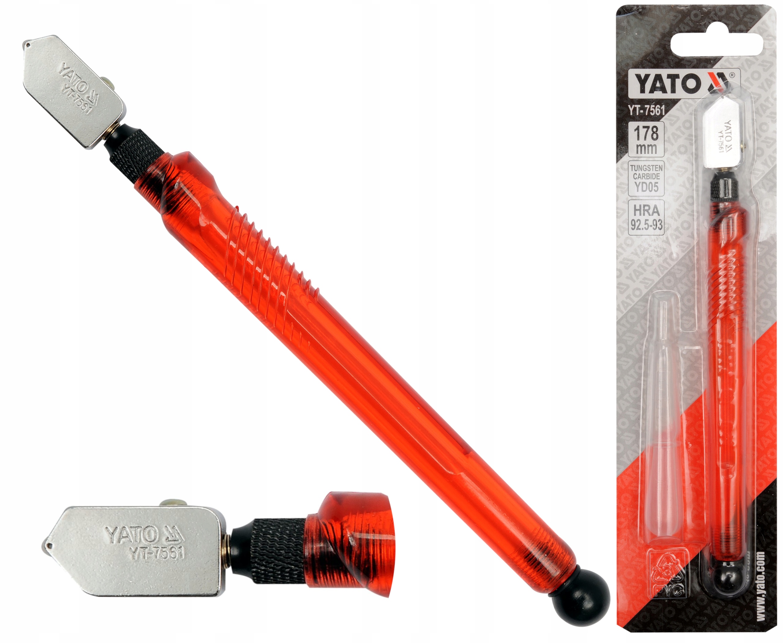 

Yato Nóż Olejowy Do Cięcia Szkła 178 MM Wolfram