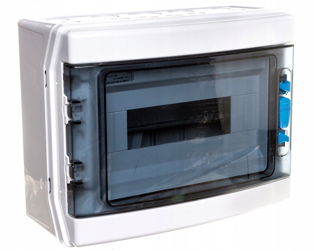 Szafka modułowa 1x12 n/t IP65 IKA-1/12-ST-UV