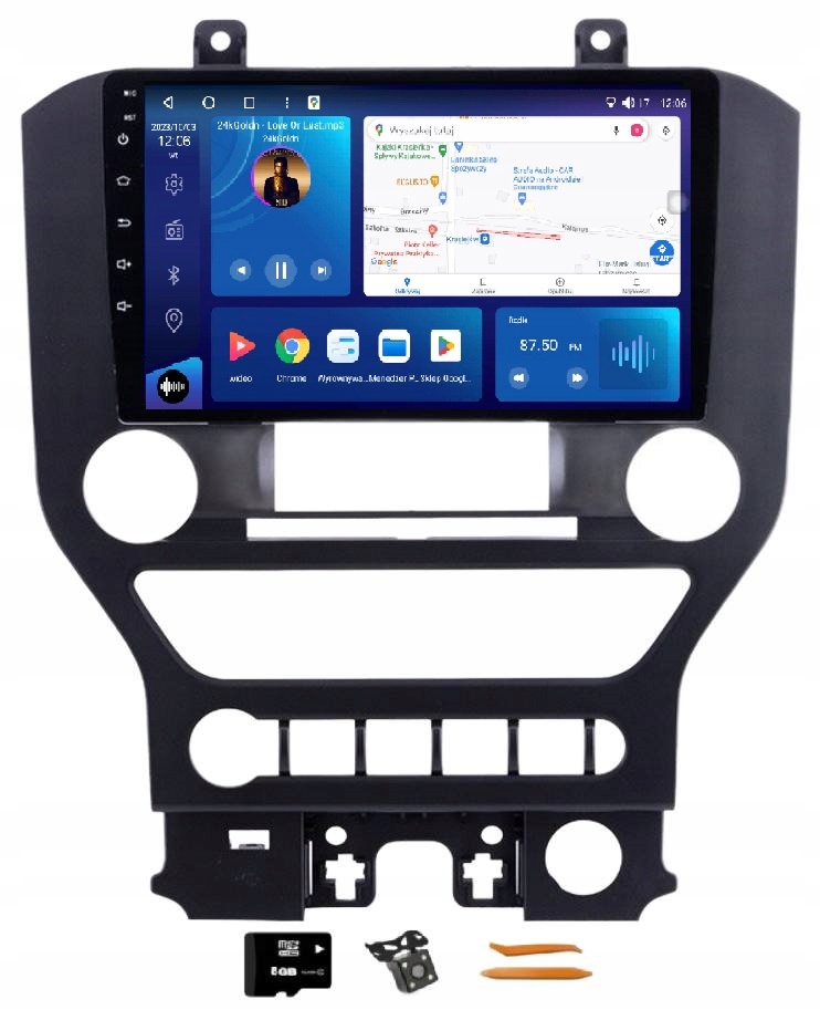 Rádio Android Navigácia M460 Qled Carplay Lte Gps Ford Mustang 6 VI 14-21