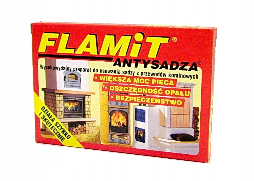 

Flamit Antysadza kostki do wypalania sadzy 100g