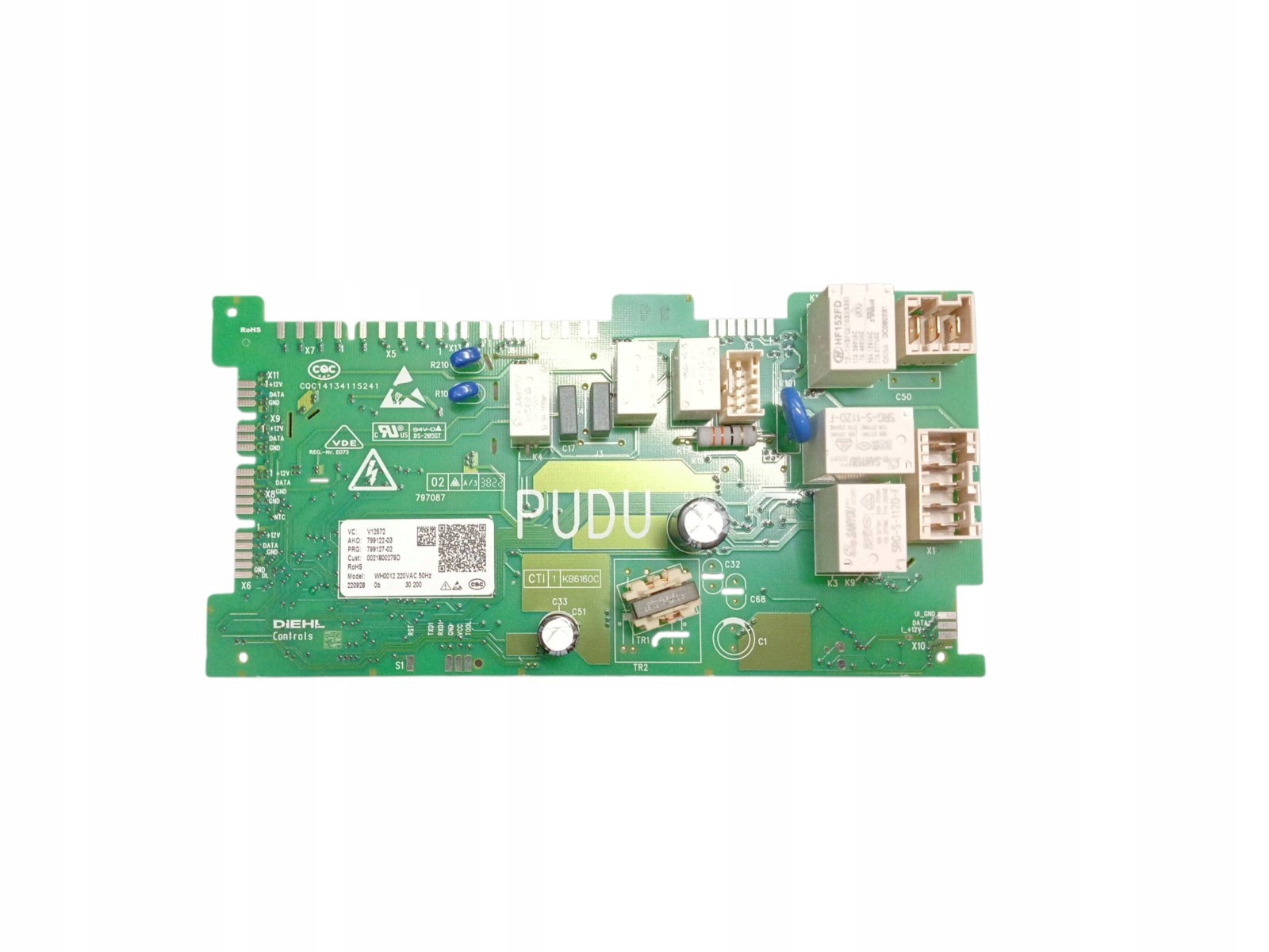 Moduł sterowania pralki Haier 49126095 #U813933 0021800278D