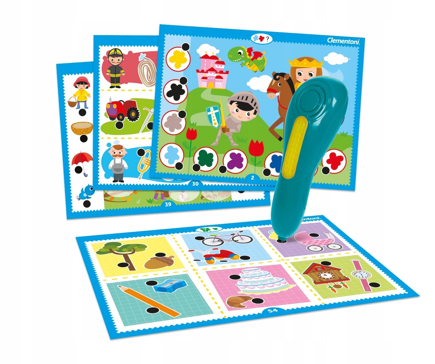 MÓWIĄCE PIÓRO 500 PYTAŃ CLEMENTONI Marka Clementoni