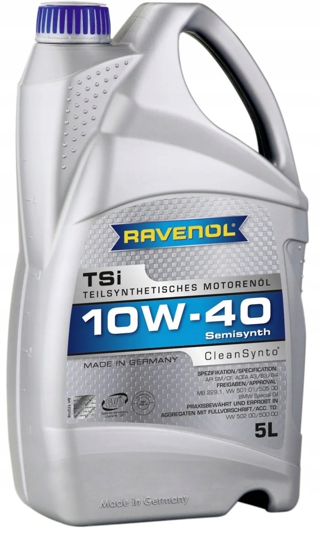 Ravenol Tsi 10W40 Cleansynto Sn/cf 5L