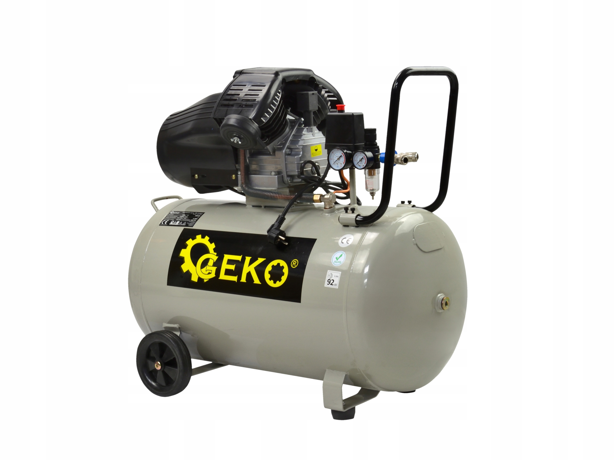 Kompresor OLEJOWY Sprężarka 100L Compact 2-tłokowy
