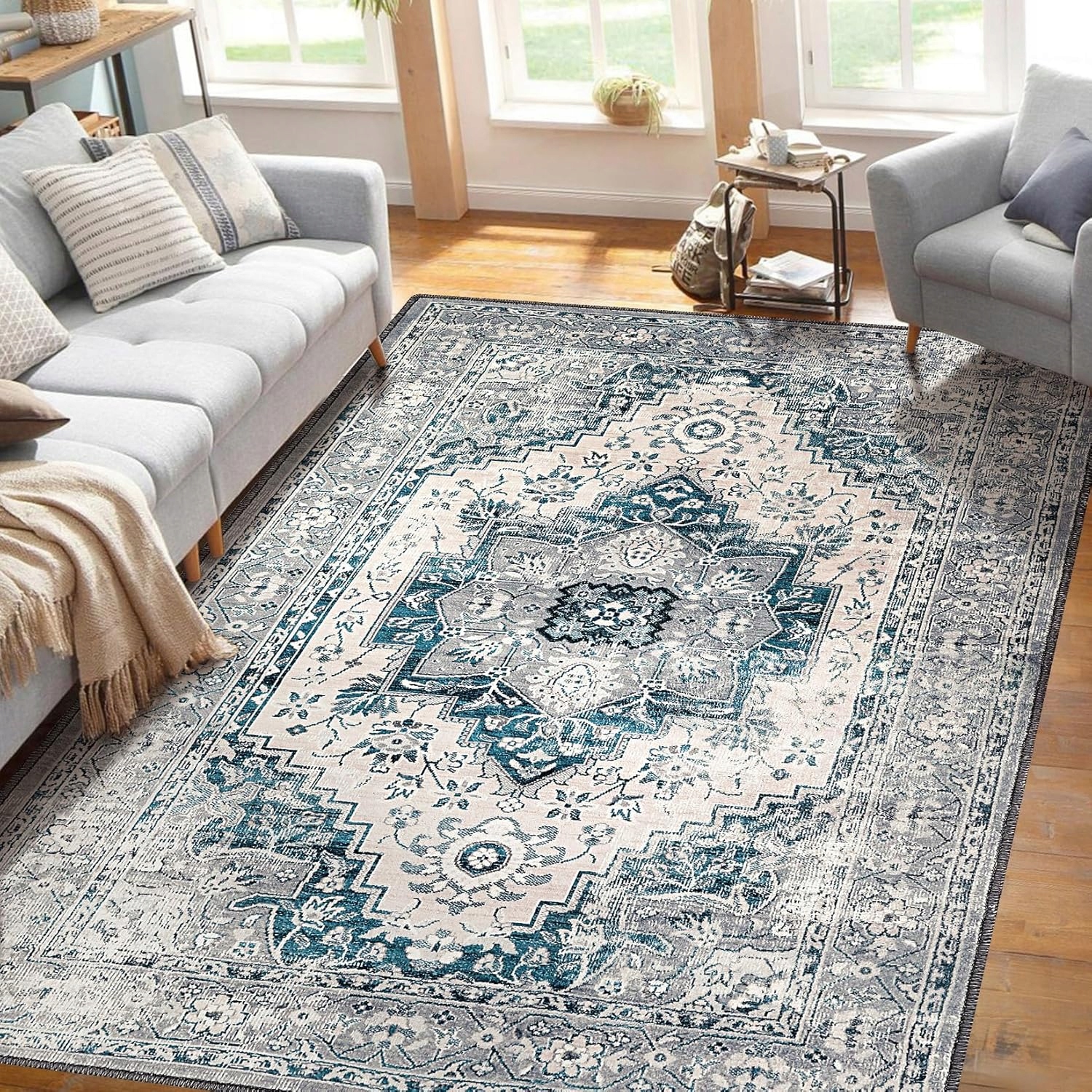 LuxFocus Koberec 230 x 160 cm, Omyvatelný koberec s protiskluzovou úpravou B344