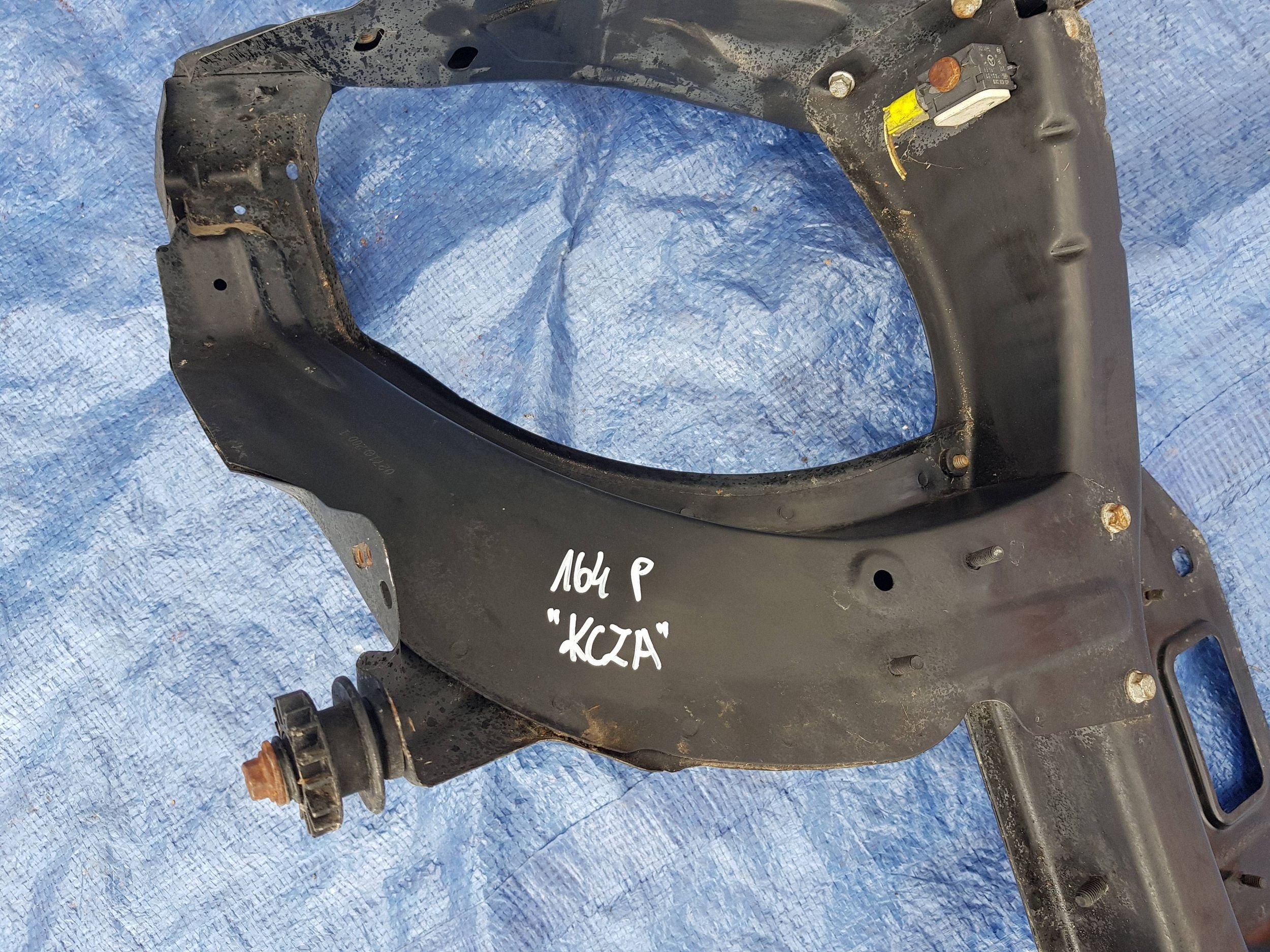 support panel for radiators front side right okular lights Mercedes ML W164 GL X164