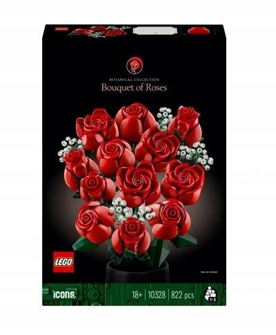 Lego Icons Kytice růží 10328