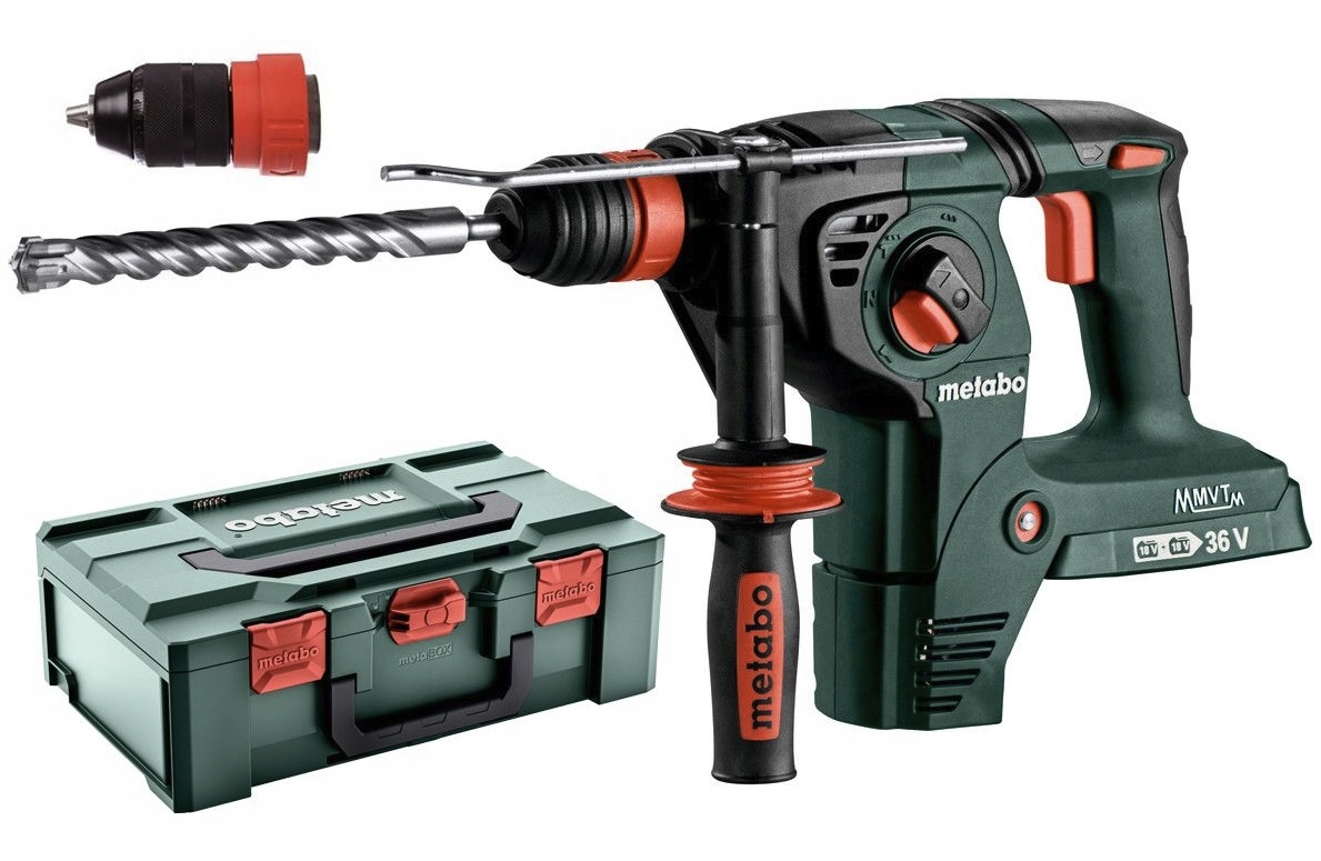 Akumulátorové příklepové kladivo Sds Plus Metabo 3,1 J 0 W 18 V