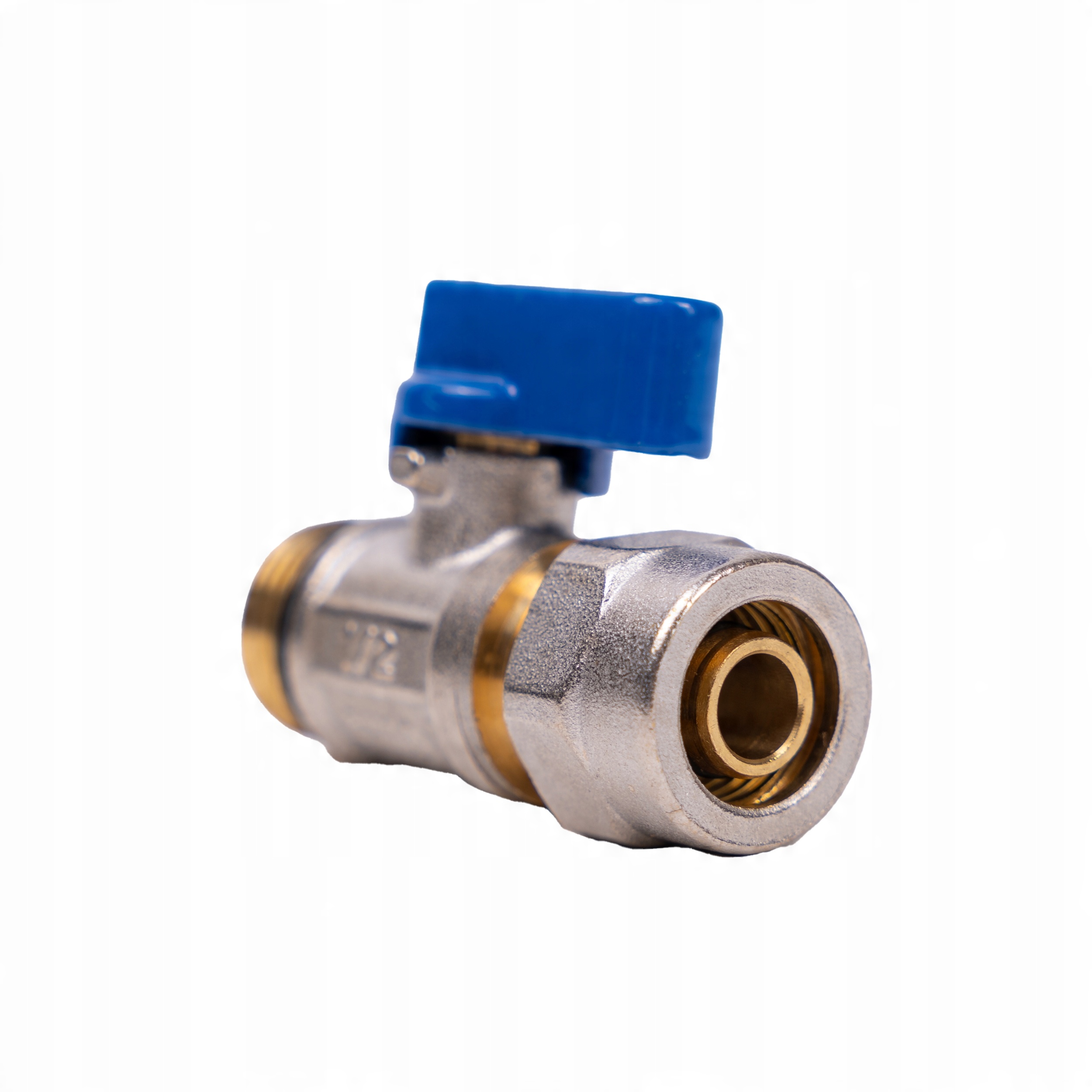 

Zawór mini do rury pex 16 mm x 1/2" niebieski