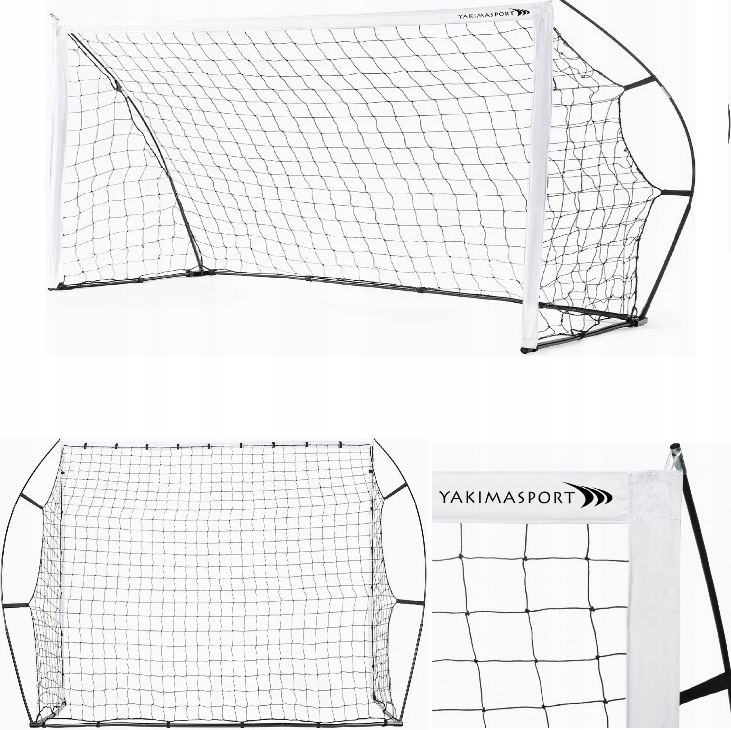 Fotbalová branka Flex přenosná 300 x 155 x 80 cm taška Bonus