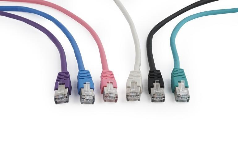 Kabel kat.6 Ftp Patch cord 1m (biały) Gembird