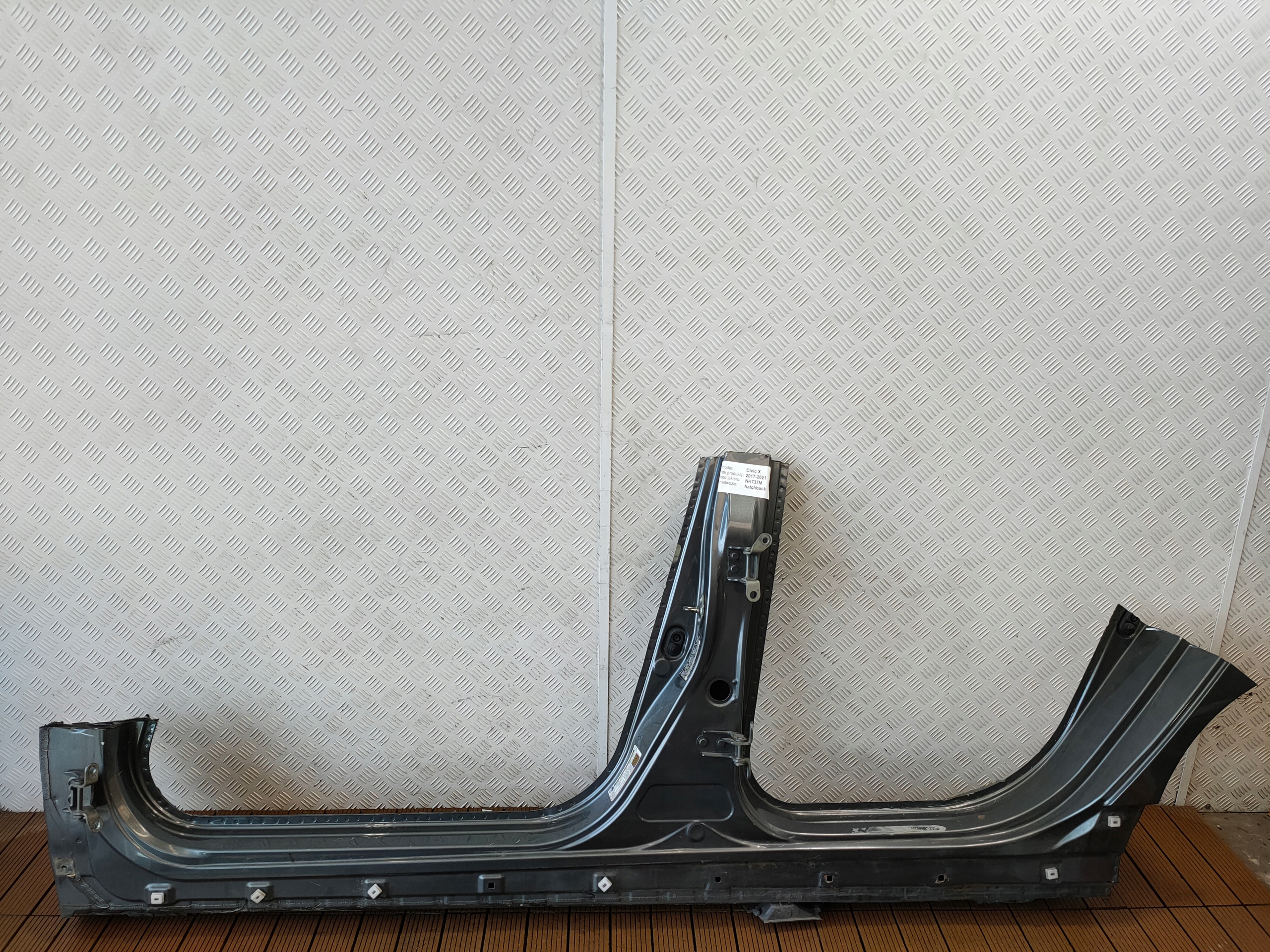 HONDA CIVIC X 17-21 HB 5D threshold ZE SLUPKIEM left long BOK pillar OE