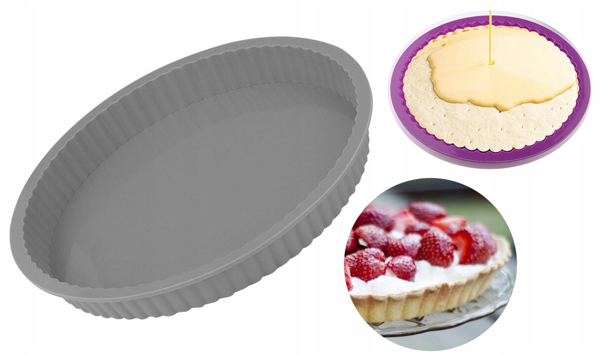 Forma SILIKONOWA do tarty Rossner B1143G