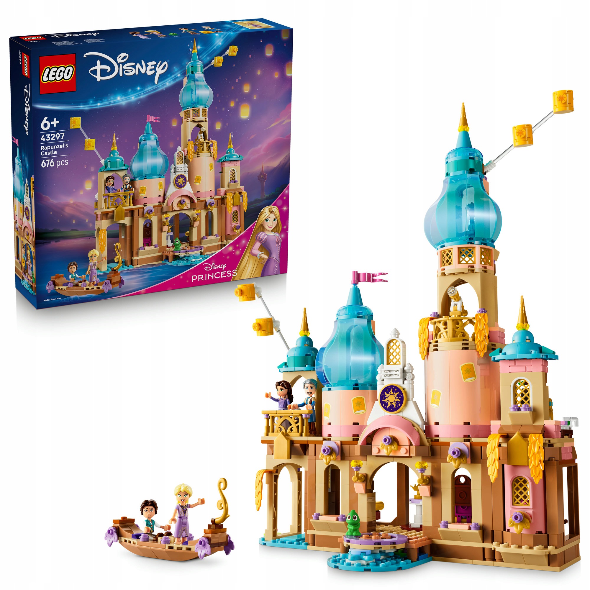 Lego Disney 43297 Zámek princezny Rapunzel