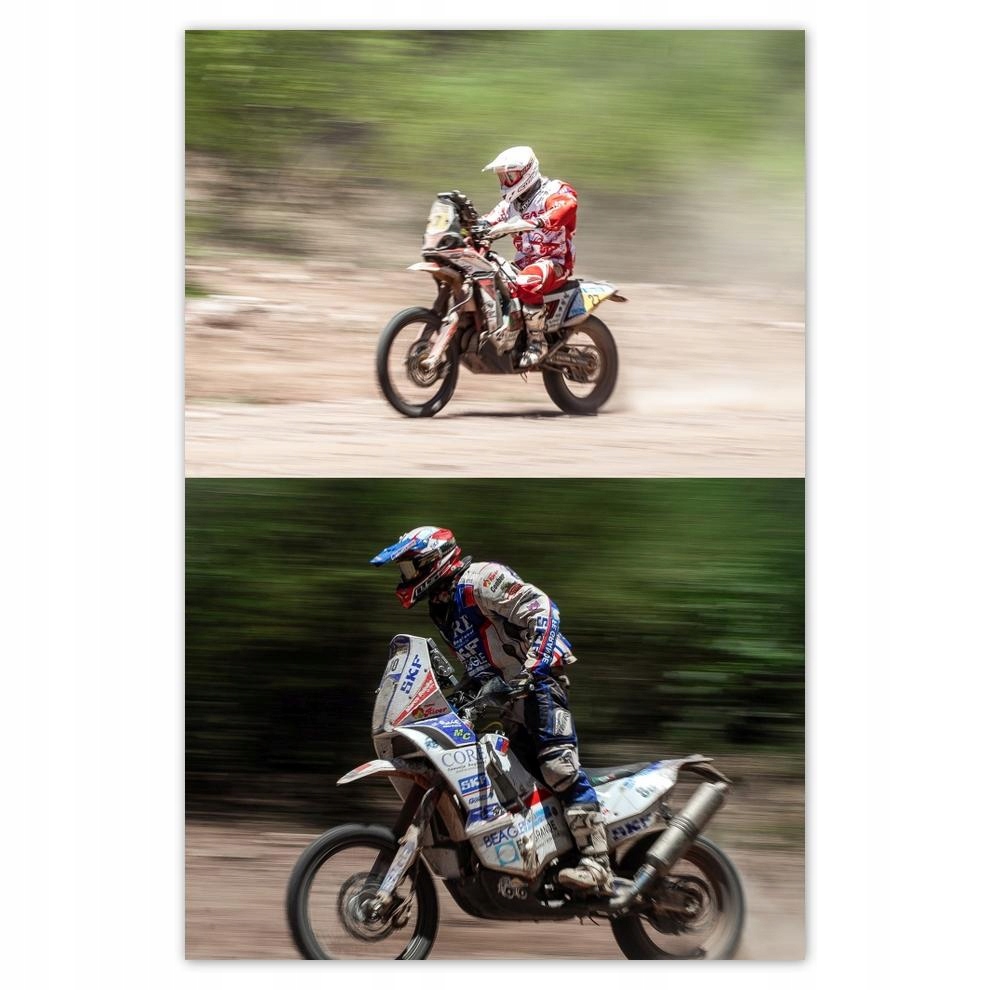 

Plakat samoprzylepny 40x60 Motocrossy Offroad